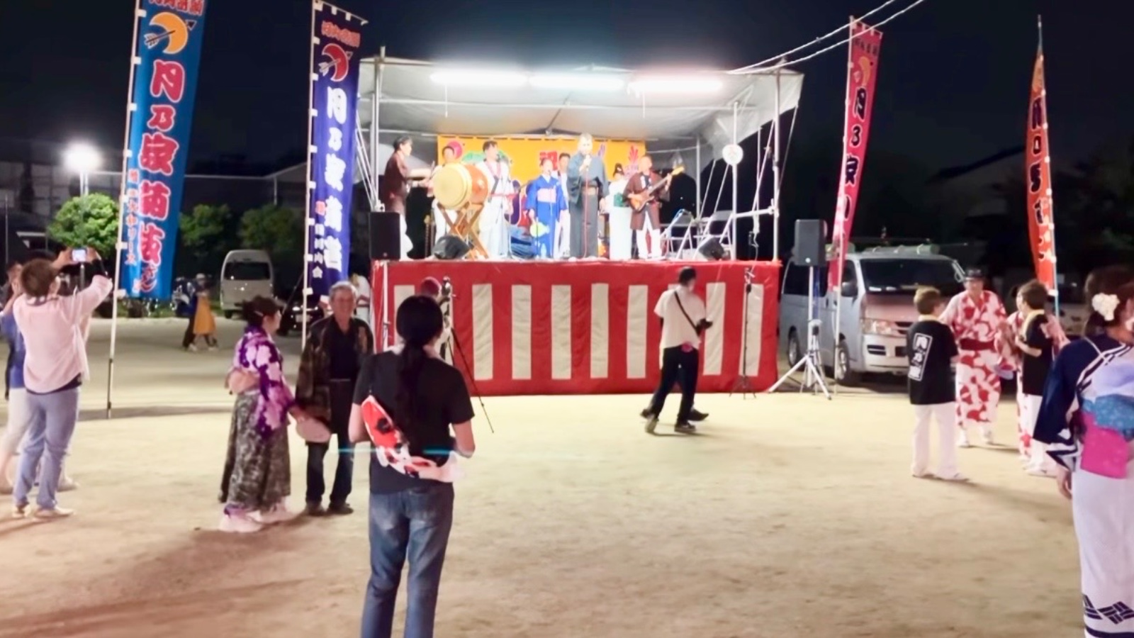 灰塚南自治会納涼盆踊り